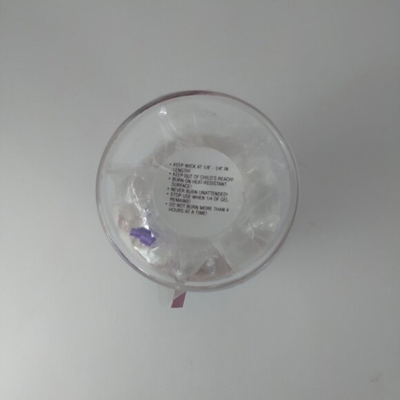 Wine Glass Scented Candle 8" Bahamas (New) - Picture 9 of 10